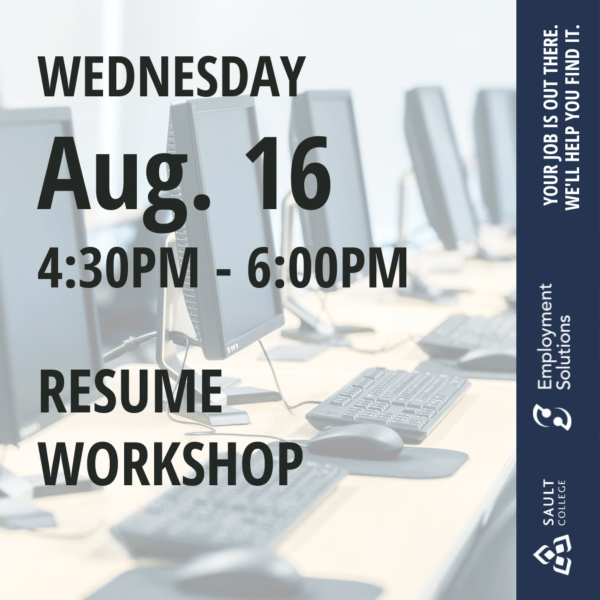 Resume Workshop - August 16